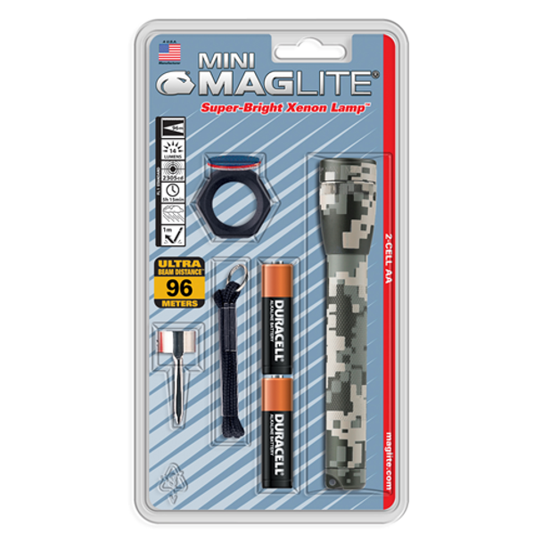 MAGLITE 038739069050 Universal Camo AA Mini-Mag Combo Pack