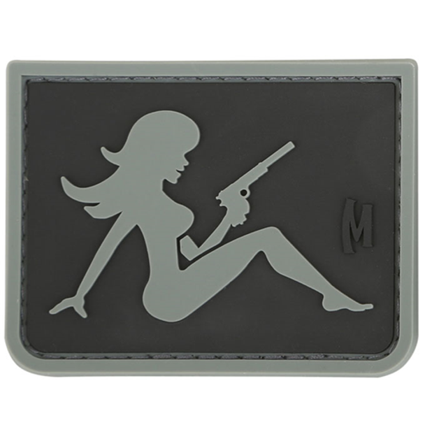 MAXPEDITION 846909018865 Mudflap Girl 2.26  x 1.73  (Stealth)