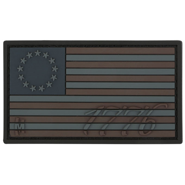 MAXPEDITION 846909016878 1776 US Flag Patch (Stealth)