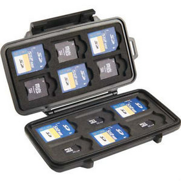 PELICAN PRODUCTS 019428107260 0915,SD CARD CASE,BLK