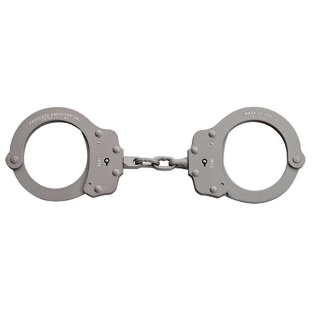 PEERLESS HANDCUFF COMPANY 817086010867 Chain Link Handcuff - Superlite - Gray Finish (730C Model)