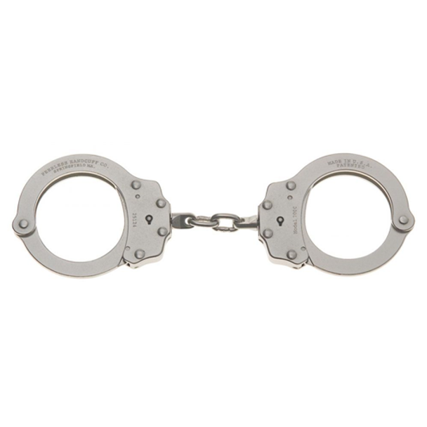 PEERLESS HANDCUFF COMPANY 817086010485 700CN Chain Handcuff Nickel