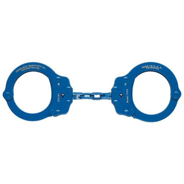 PEERLESS HANDCUFF COMPANY 817086010850 750CN Chain Handcuff, Navy