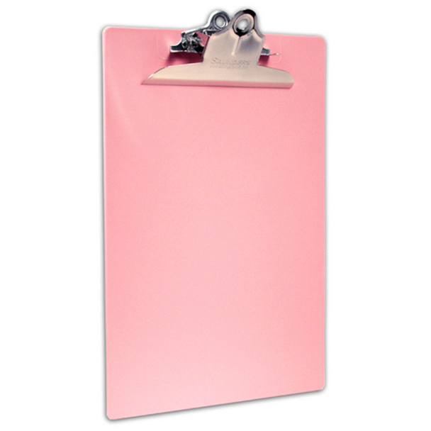 SAUNDERS MFG. 044357218008 CLIP BOARD, LETTER/A4: PINK