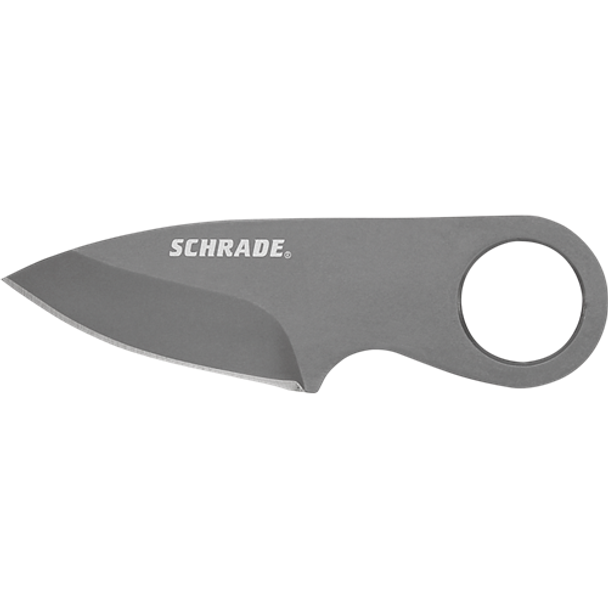 SCHRADE 044356226240 Schrade Pocket Money/Card Clip Full Tang Fixed Blade Knife