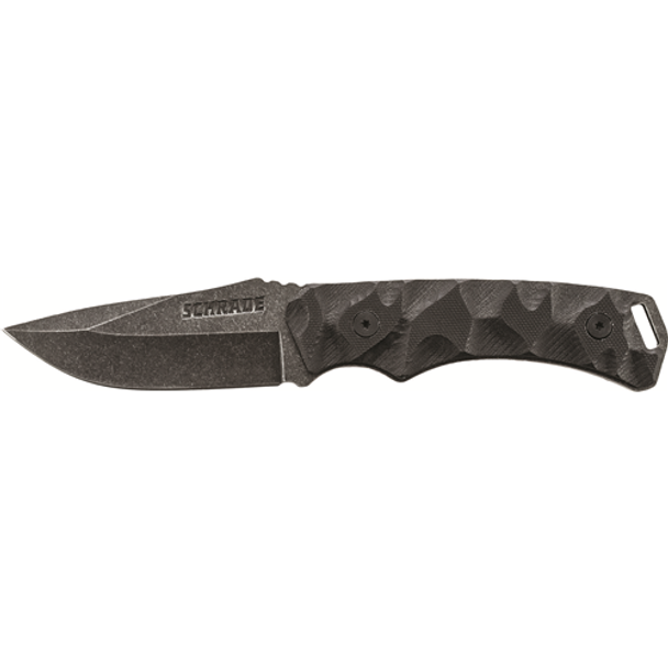 SCHRADE 044356217224 Schrade - Full Tang Drop Point Fixed Blade