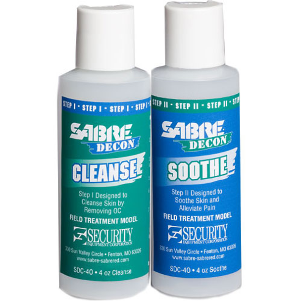 SABRE 023063220109 SABRE DECON Cleanse - Step I (4 oz - Field Treatment Models) 25 per case