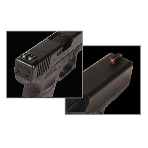 TRU-GLO 788130080702 FIBER OPTIC SET - GLOCK HIGH