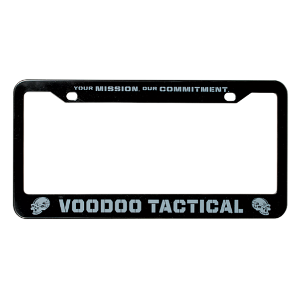 VOODOO TACTICAL 783377003583 Voodoo License Plate Frames