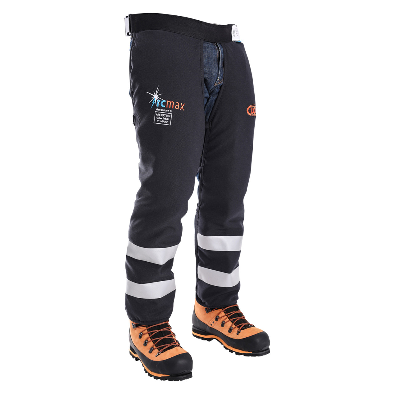 Arcmax Arc Rated Fire Resistant Calf Wrap Chainsaw Chaps - Clogger