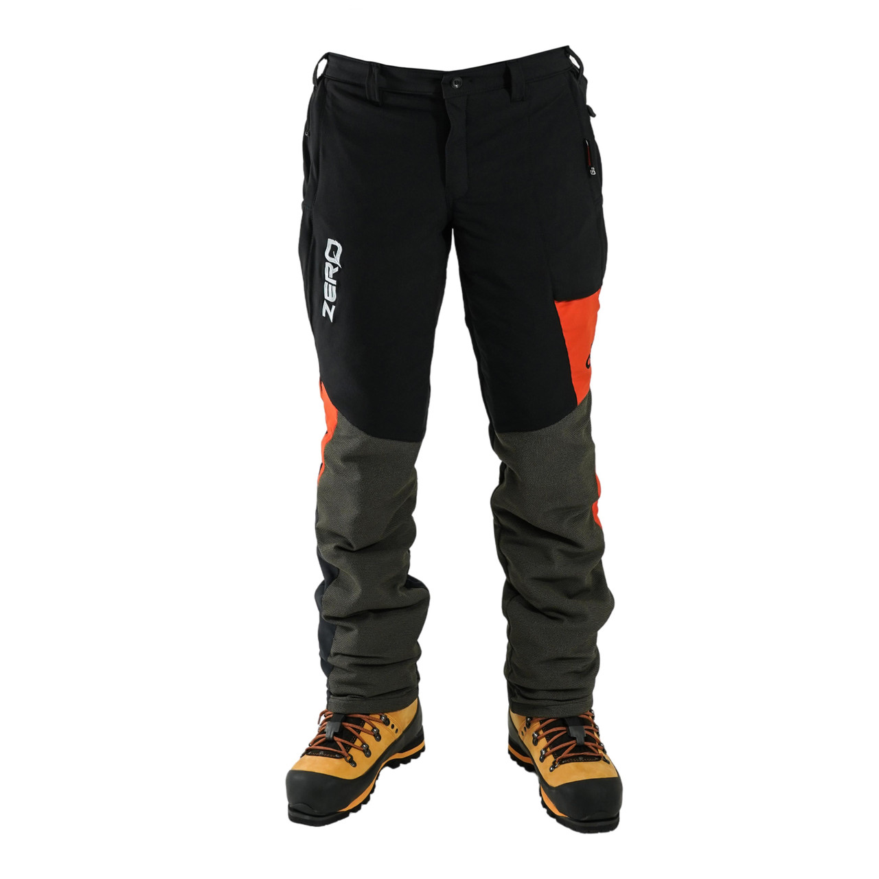 Clogger Zero Gen2 Chainsaw Pants Black/Red | Lightweight UL