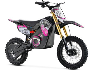 Mototec 36v Pro Electric Dirt Bike 1000w Lithium Pink