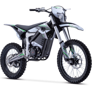 Mototec Venom 72v 12000w 50ah Electric Dirt Bike White