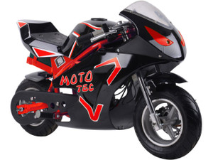 Mototec Electric Pocket Bike Gt 36v 500w Red Mototec Electric Pocket Bike Gt 36v 500w Red