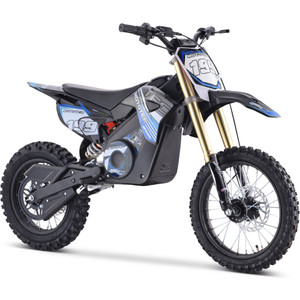 Mototec 48v Pro Electric Dirt Bike 1800w Lithium Blue