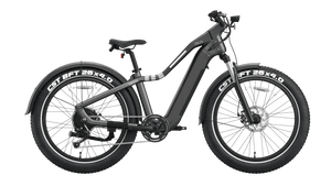 OKAI 26" Step Over Electric Mountain Bike - Black