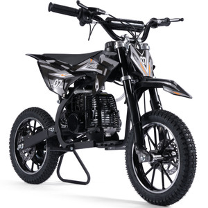 Mototec Pioneer 49cc 2-Stroke Dirt Bike Black