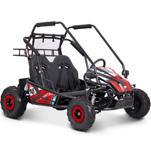 Mototec Mud Monster Xl 60v 2000w Electric Go Kart Full Suspension Red