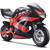 MotoTec GT 49cc 2-Stroke Gas Pocket Bike Red