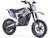 Mototec 36v 500w Demon Electric Dirt Bike Lithium White