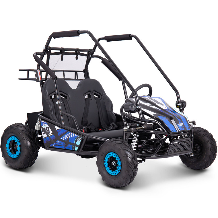 Mototec Mud Monster Xl 72v 2000w Electric Go Kart Full Suspension Blue Mototec Mud Monster Xl 72v 2000w Electric Go Kart Full Suspension Blue