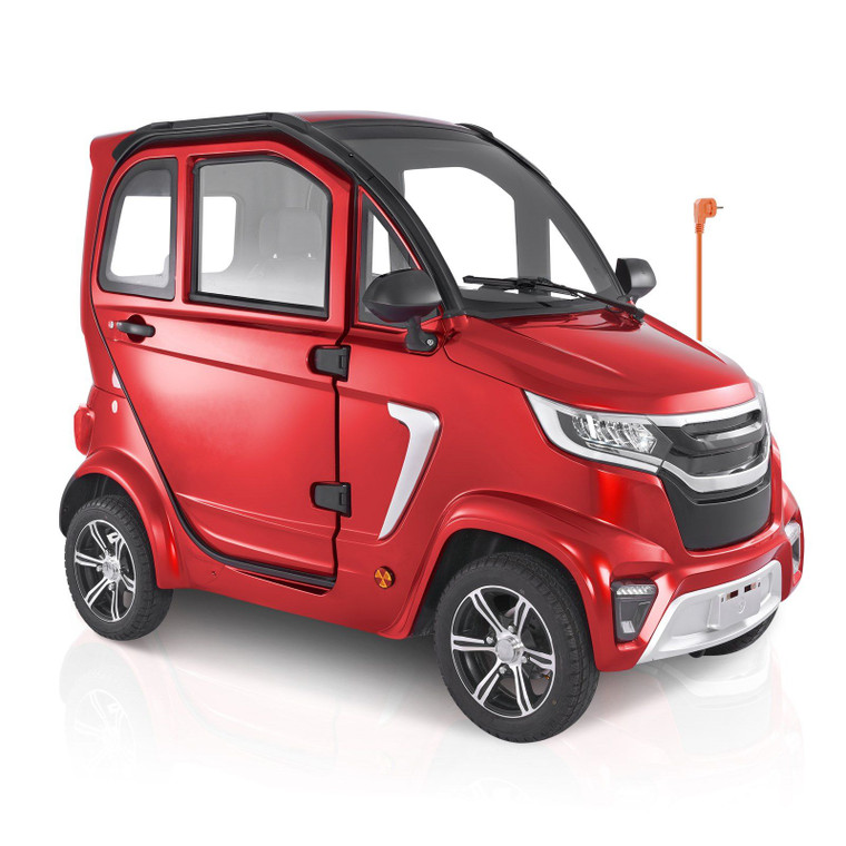 VEVOR 4-Wheel 2000W Enclosed Mobility Scooter for Seniors, Adults, 660lbs Capacity