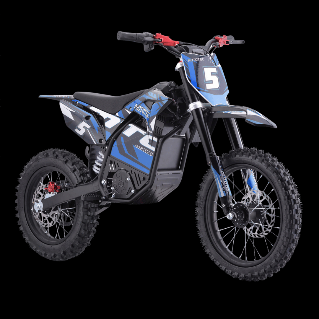 Mototec Bull 125cc 4-Stroke Kids Gas ATV Blue