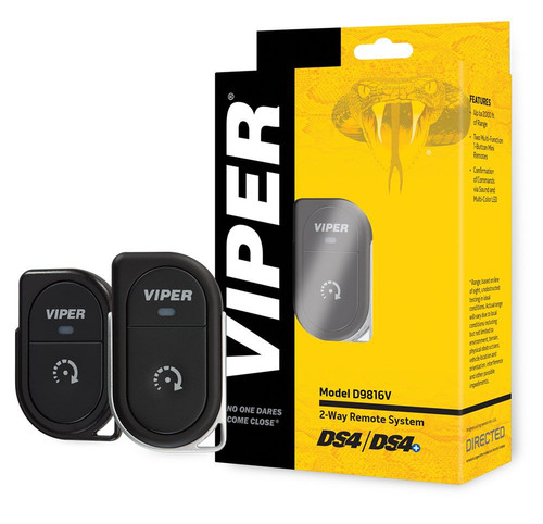 Viper D9816V 2-Way LED 1-Button Remote Kit 6000' Max Range