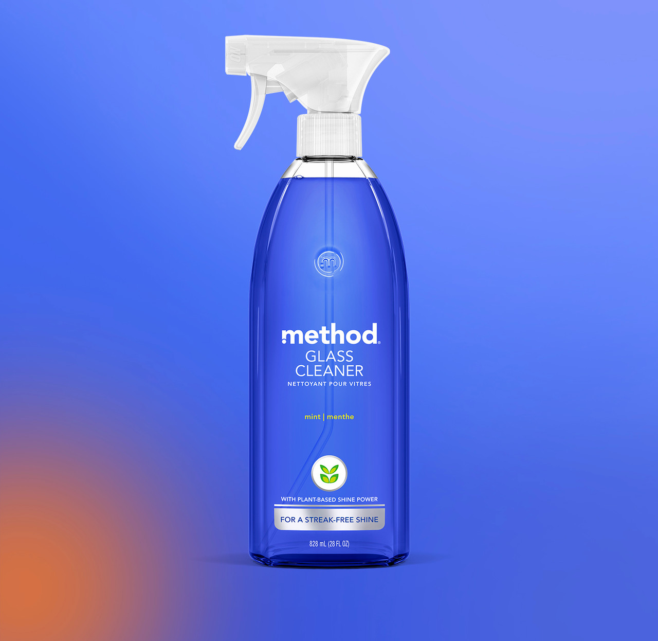 method  Glass Cleaner, Mint, 28 oz