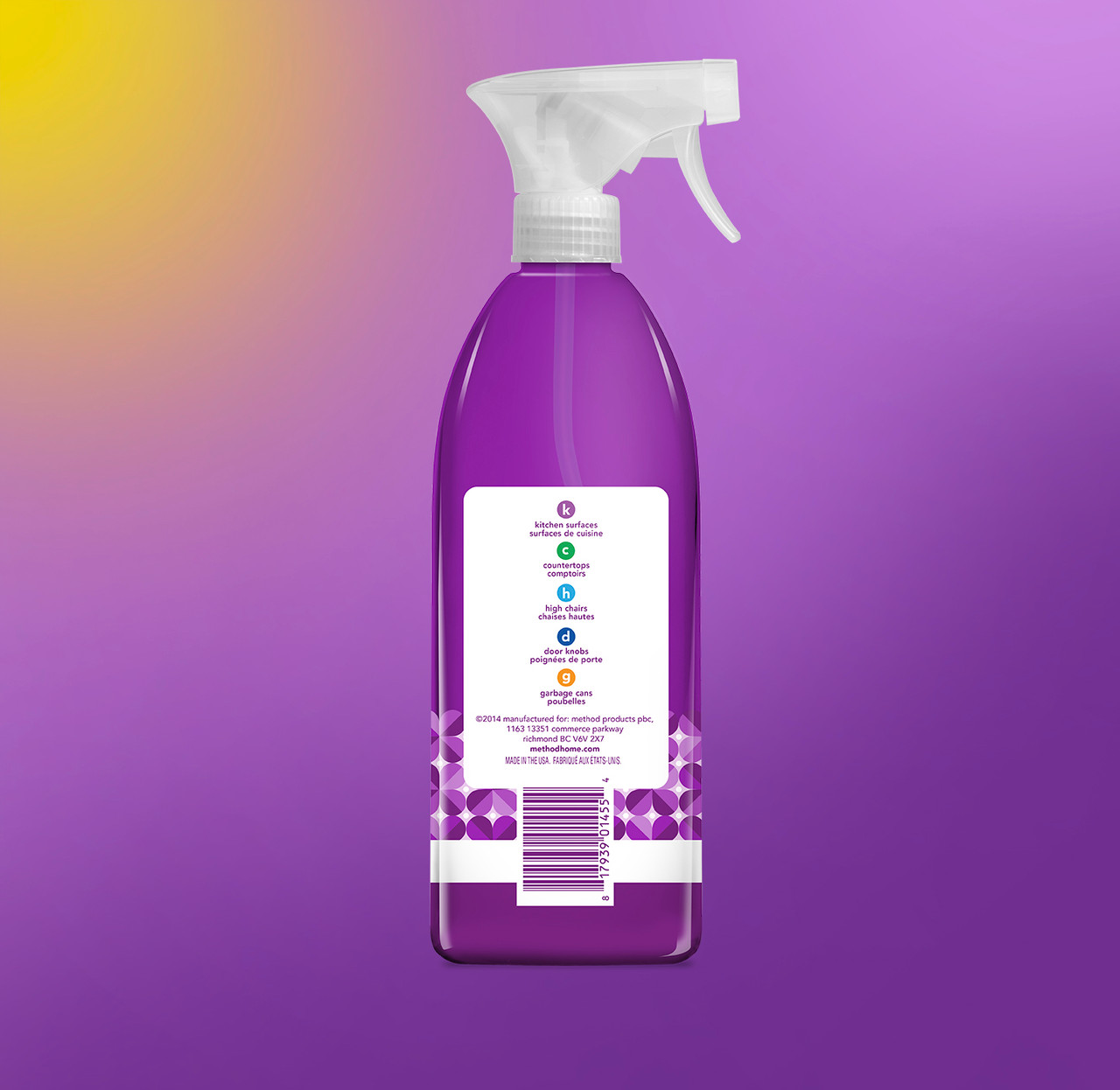 method All Purpose Natural Surface Cleaner - French Lavender Reviews