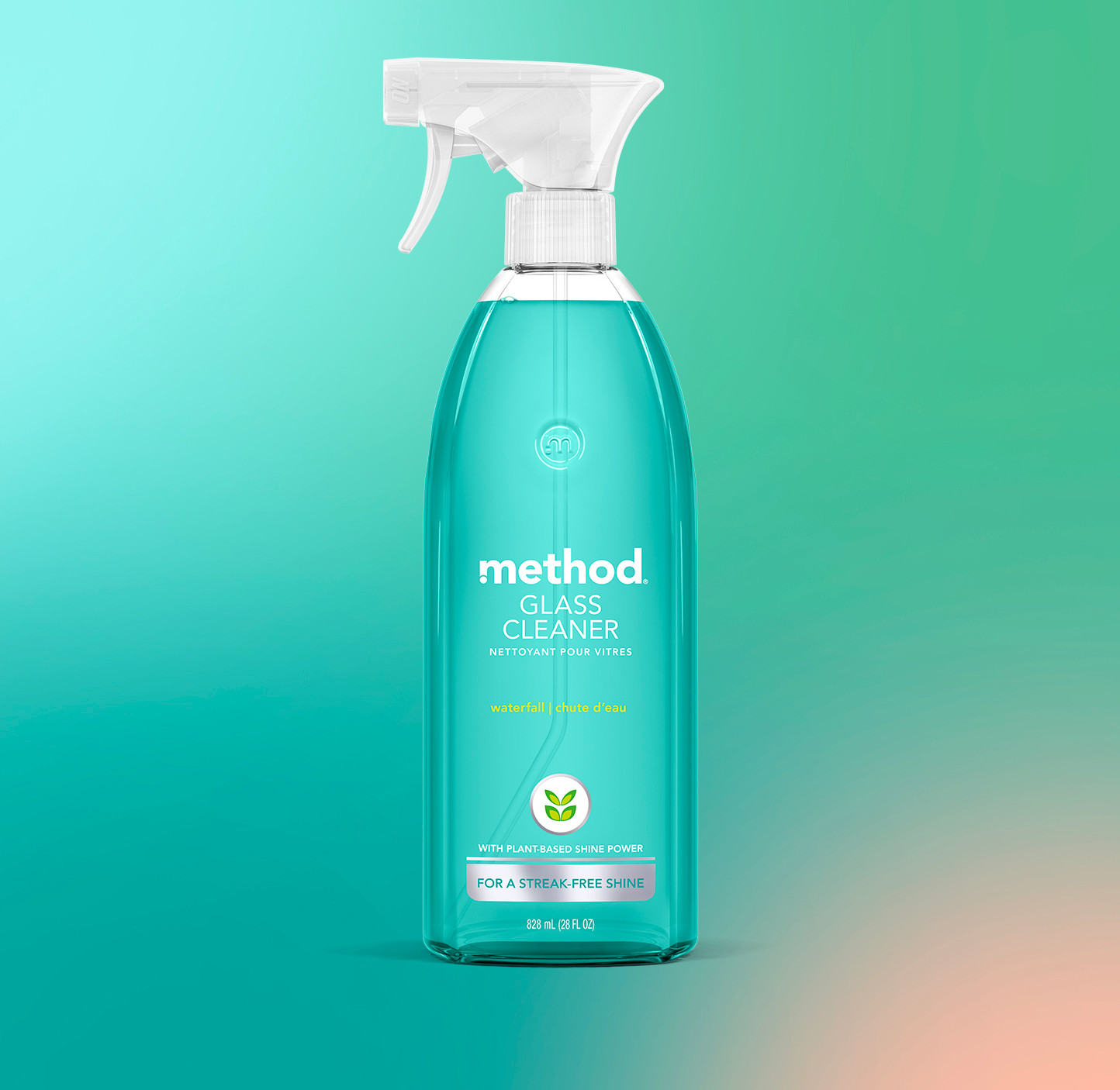 method Glass Cleaner, Waterfall, 28 oz
