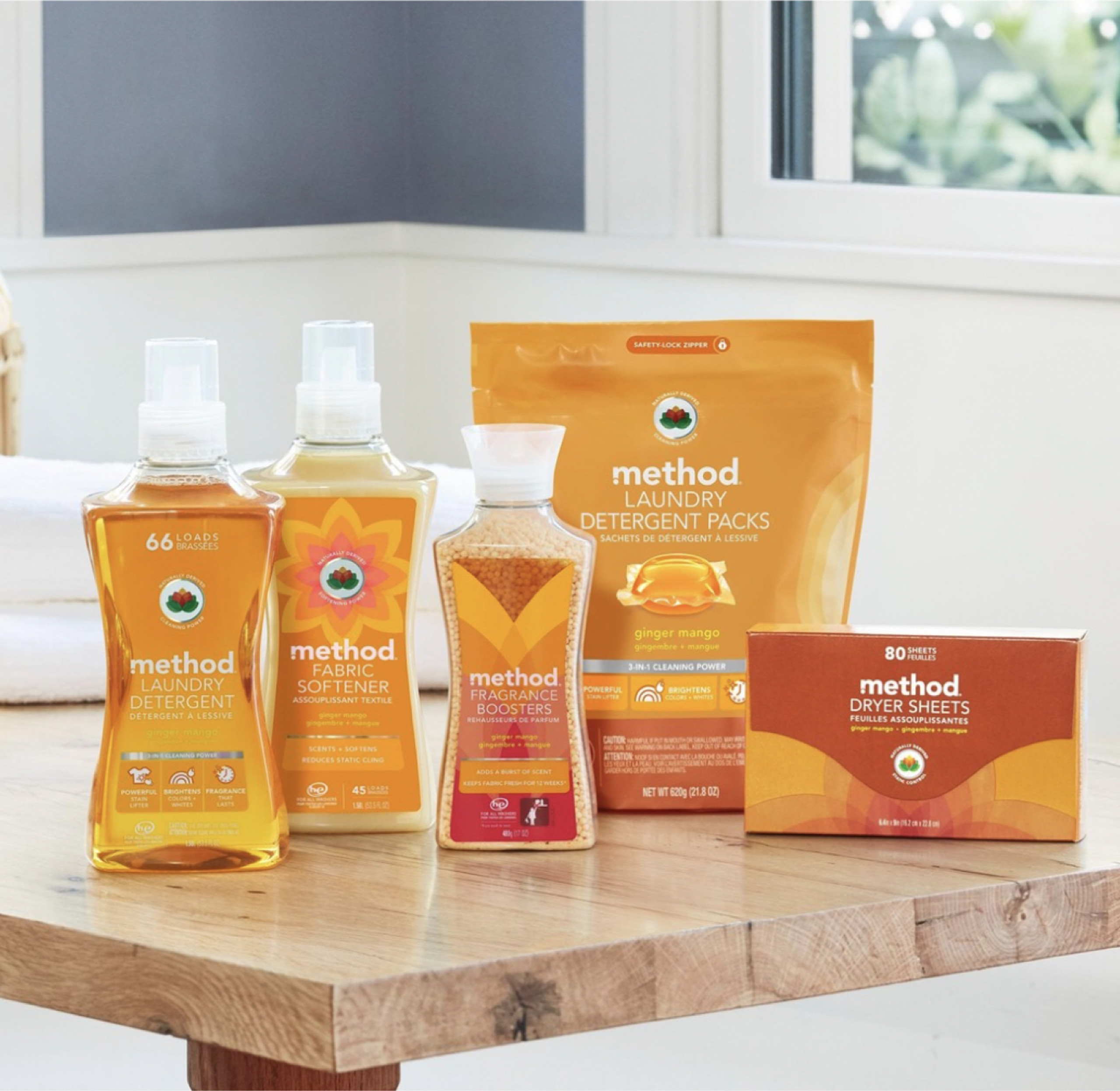 method Fragrance Boosters, Ginger Mango, 14.8 fl oz