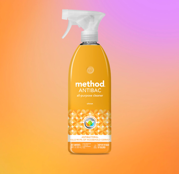 method Antibacterial AllPurpose Cleaner, Citron, 28 oz
