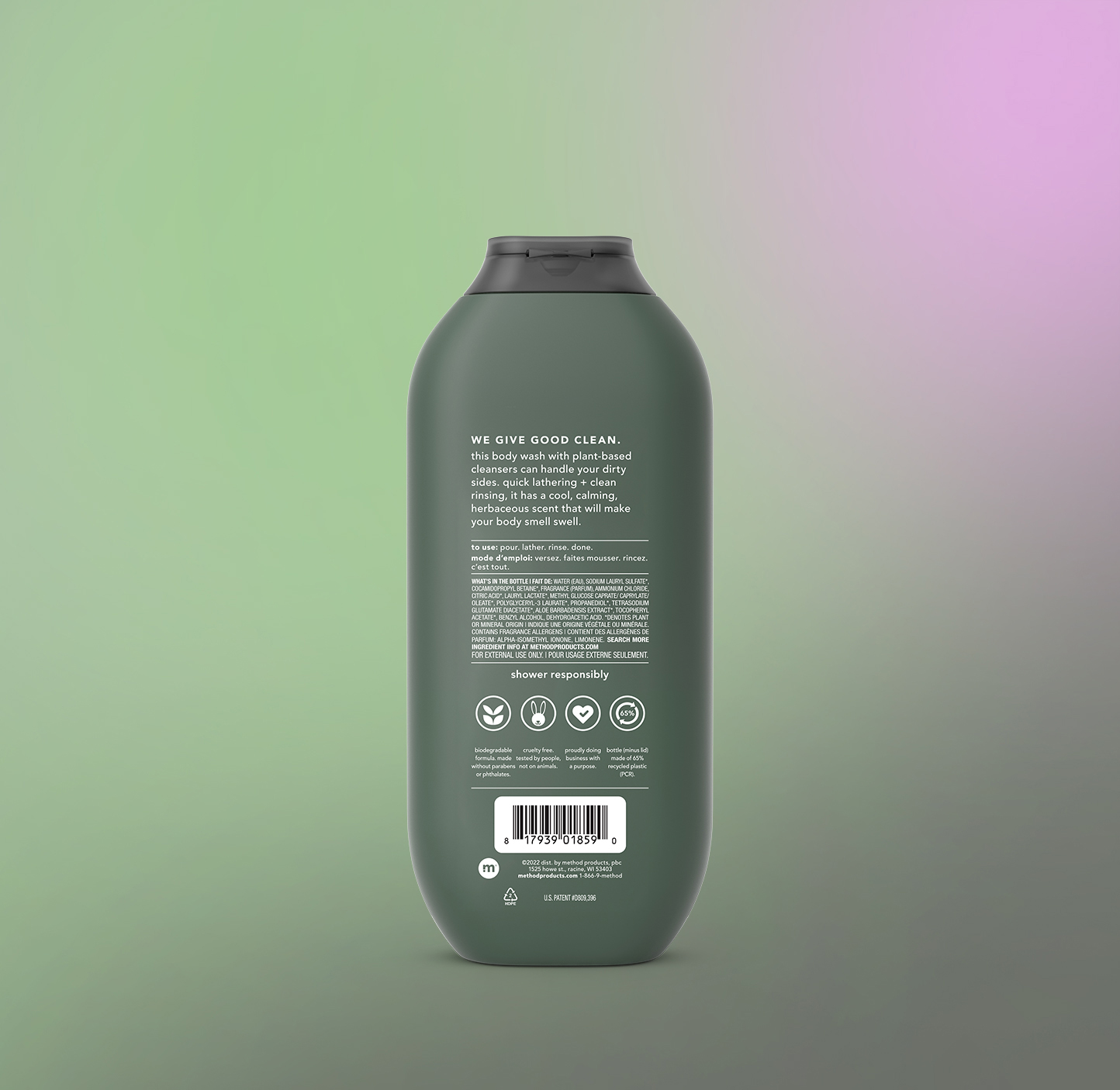 Bottle + Sticker Pack / Sage Green | Wondery