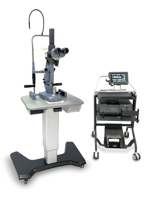 elk paシステム LIGHTLas 532 Integrated System with LaserLink Slit Lamp and