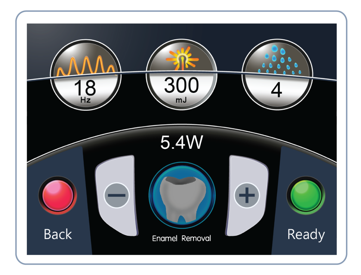 SAPPHIRE 8-inch touchscreen interface