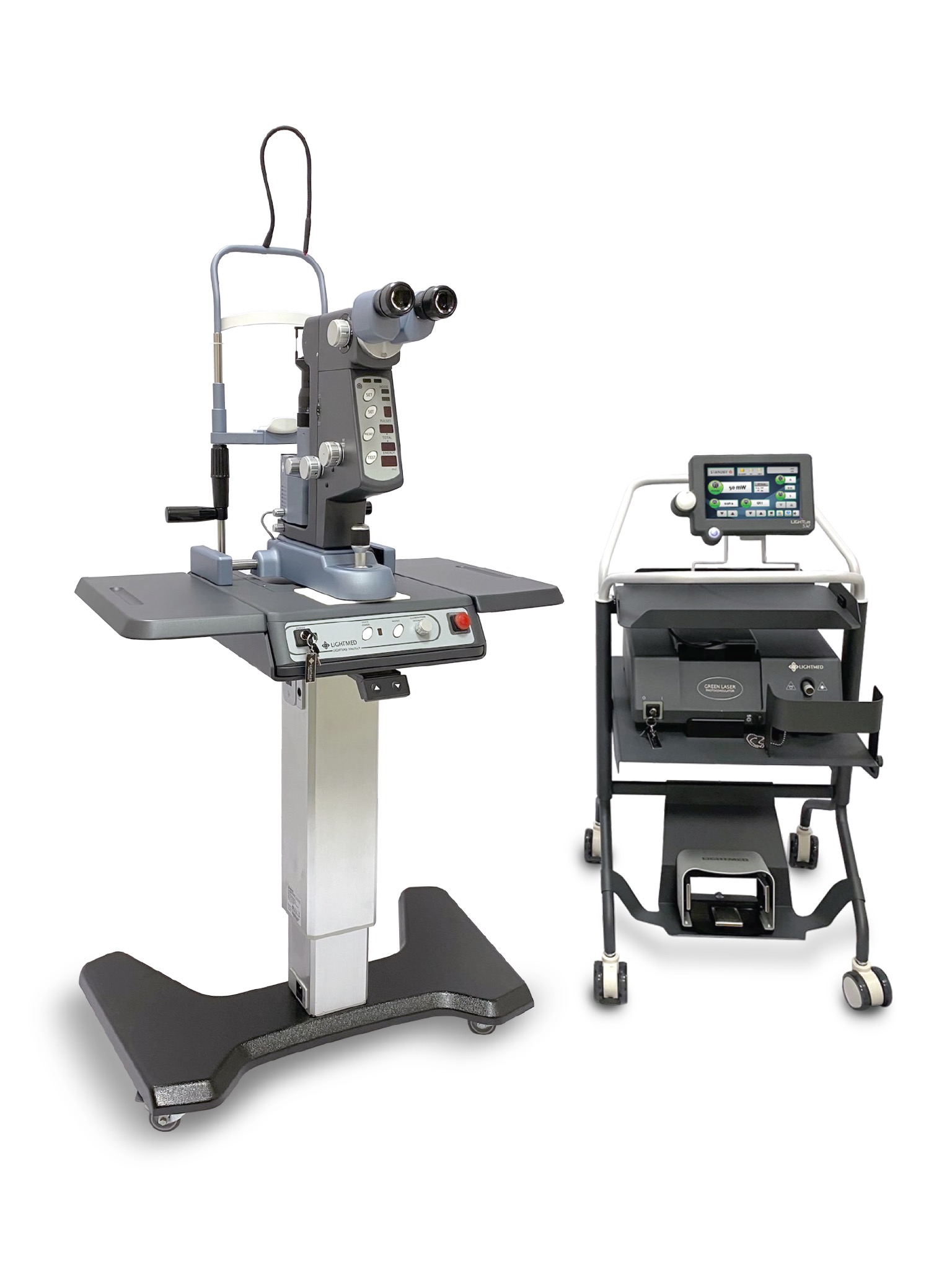 YAG-V/SLT Deux-V/532 trilaser system