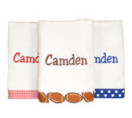 3 WAYS TO REUSE PERSONALIZED BURP CLOTHS 3 WAYS TO REUSE PERSONALIZED BURP CLOTHS