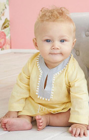 monogrammed summer tunic