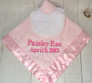 personalized blanket and bib personalized blanket and bib