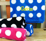 polka dot towel