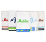 Personalized and monogrammed burp cloth combo 5 pack Personalized and monogrammed burp cloth combo 5 pack
