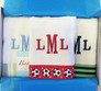 monogrammed burp cloth