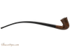 Peterson Churchwarden Calabash Tobacco Pipe - Smooth Right Side