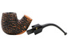 Peterson Aran X220 Rustic Tobacco Pipe Apart