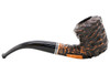 Peterson Dublin Filter B10 Rustic Tobacco Pipe Fishtail Right