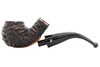 Peterson Dublin Filter XL02 Rustic Tobacco Pipe Fishtail Apart