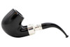 Peterson Ebony Spigot X220 Tobacco Pipe Fishtail Left