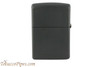 Zippo Gaming Flame Black Matte Lighter Back