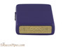 Zippo Purple Matte Lighter Bottom